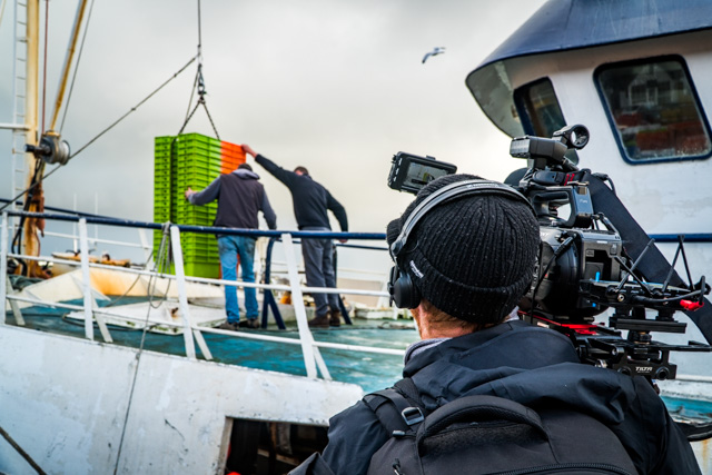 filming cameraman